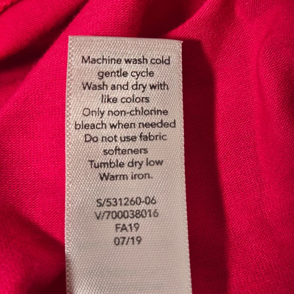 Athleta Essence Pink Twist Top. Size Large. - Picture 8 of 8